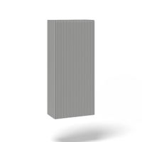 armario de bano de pared en mdf gris mate