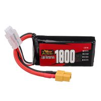 bateria lipo zop power 2s 74v 1800mah 120c 1332wh con enchufe xt60 para drones rc
