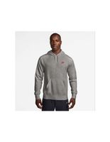 sudadera nike club french terry hombre gris
