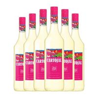 malaga virgen vino blanco cartojal sierras 75 cl 15 vol pack de 6 unidades
