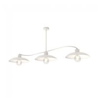 plafon de techo ribas blanco 3 luces