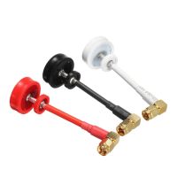antena realacc pagoda lhcp de angulo recto 58g 5dbi 50w omni fpv con conector smarp-sma para drone rc