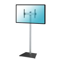 kimex soporte de suelo para pantallas 32-75 altura 240cm vesa 600x400 max 50kg