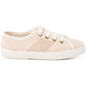 Pisamonas Zapatillas Zapatillas Tipo Ante Picado Lateral Y Plantilla Antibacteriana para niña