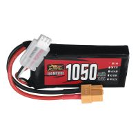 bateria zop power 74v 1050mah 150c 2s lipo con conecto xt60 para dron rc