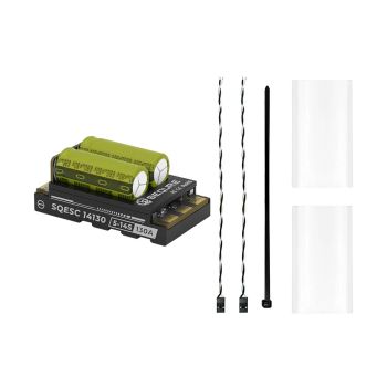SEQURE SQESC 14130 ESC sin escobillas 5-14S fuente de alimentación Lipo 130A AM32 / ESCape32 / firmware BLHeli_32 adecua
