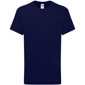 Fruit Of The Loom Camiseta Iconic 195 para niña