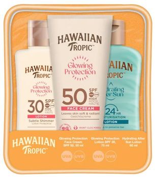 Hawaiian Tropic Glowing Protection Neceser Mini Trio