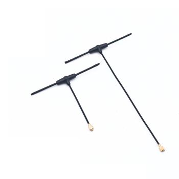 RATE ELRS2.4 EP1 Antena de receptor de largo alcance tipo T de 2.4GHz para drones de carreras FPV