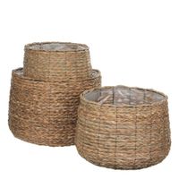 jardinera avalon marron claro  h32xb44xl44cm