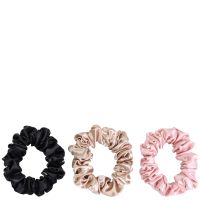 slip silk large scrunchies various colours - multi