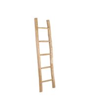 toallero de madera de teca beige alt 150 cm