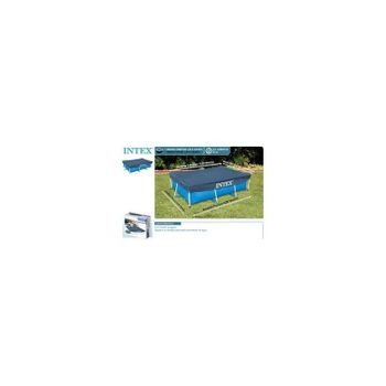 Intex Cobertor Piscina Rectangular 390 x180cm - Protección Duradera para Piscinas Desmontables