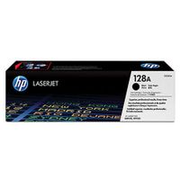 hp 128a black original toner cartridge ce320a