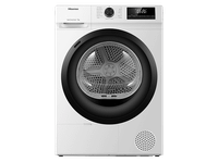 secadora bomba de calor - hisense dhqe900uwdc 9 kg 16 programas anti arrugas secado automatico blanco