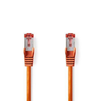 Cable de red Nedis CCGL85221OG025 Cat6 S/FTP 0,25 m Naranja