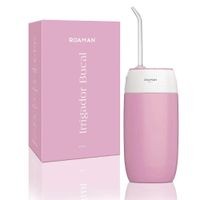 roaman irrigador bucal mini color rosa