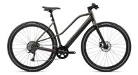 orbea vibe mid h30 bicicleta electrica de ciudad shimano acera 8s 250 wh 700 mm verde infinito metalizado 2024