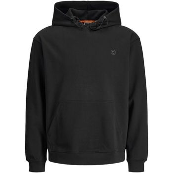 Jack & Jones Jersey 12260007 JCOOUTDOOR SWEAT HOOD BLACK para hombre