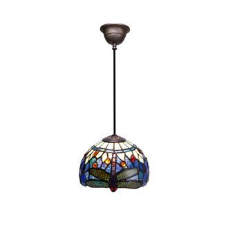 Colgante De Techo Tiffany Menor D. 20cm Serie Belle Epoque