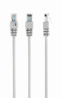 cable red gembird utp cat5e 15m gris