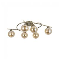 plafon de techo varanasi 6 luces