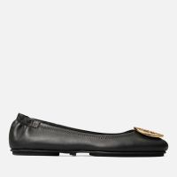 tory burch womens minnie leather ballet flats - uk 4