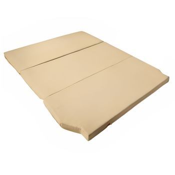 Cama Camper Mercedes Vito W639 - 8cm De Grosor Con Hr 25kg/m3 Y 6cm De Viscoelástica - Beige
