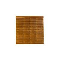 jardin202 - persiana de madera alicantina con polea metalica - estor enrollable para ventanas puertas salon  78 x 85 cm avellana barnizada  78 x 85 cm avellana barnizadajardin202