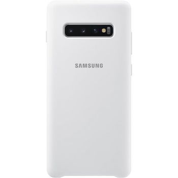 Samsung Silicone Cover Blanca para Samsung Galaxy S10 Plus
