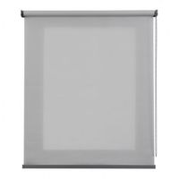 estores enrollables estor translucido premium con acabados en aluminio gris 160x250 cm
