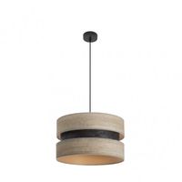 colgante colet 1xe27 negromadera gris regx40x40 cm