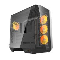 torre pc darkflash dy470 black full tower cristal templado 4x argbpwm
