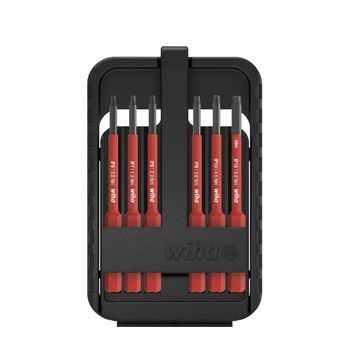 Wiha Juego De Bits Slimbit Electric Torx Plus®, De 7 Unid., Incl. Caja De Slimbits (43155)