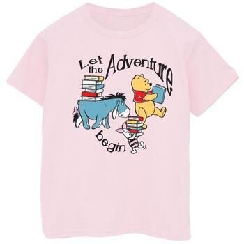 Dessins Animés Camiseta Let The Adventure Begin para niña