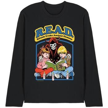 Steven Rhodes Camiseta manga larga Read para hombre