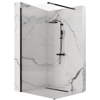 Pared De Ducha Rea Aero Intimo Black 100