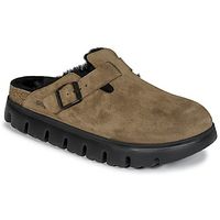 papillio zuecos boston chunky shearling para mujer