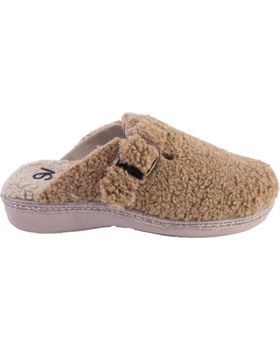 de SALVI 29L-000 TEDDY ZAPATILLAS DE CASA DE MUJER MARRON