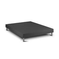 base de cama de madera 15 negro  metal 200 x 105 cm