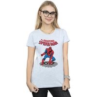 marvel camiseta the amazing spider-man para mujer