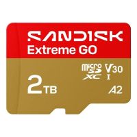 tarjeta microsdxc sandisk extreme go 2 tb uhs-i 240 mbs clase 10 u3 v30 a2