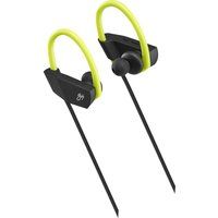 goji gshokbt18 wireless bluetooth headphones - black  green black