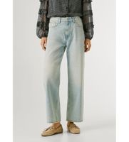 pepe jeans para mujer pl20473182v1 jeans straight lexa azul 2830 casual algodon denim