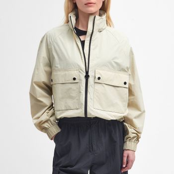 Barbour International Rouse Shell Bomber Showerproof Jacket - UK 10