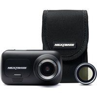 nextbase 222 full hd dash cam case  polarising filter bundle - black black