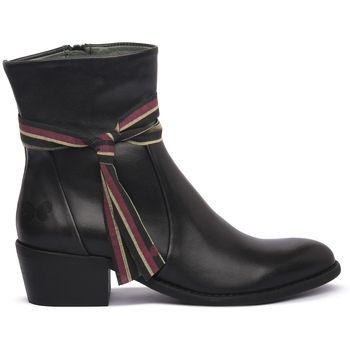 Felmini Botines BLACK LAVADO para mujer