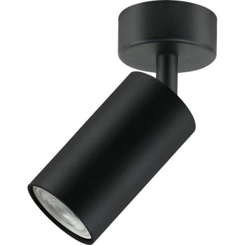 Spot de techo Maclean MCE451B GU10 55x100mm negro mate