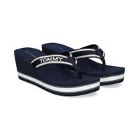 tommy hilfiger chanclas mujer - azul marino talla 41