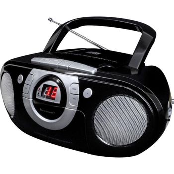 Sistema Estéreo Portátil Soundmaster SCD5100SW Negro